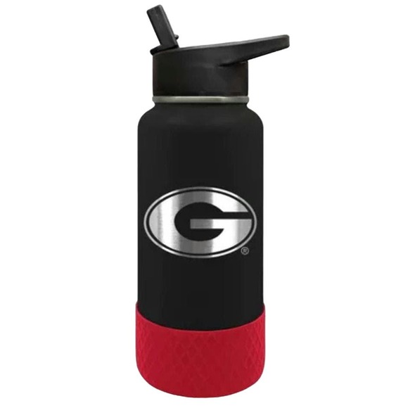 NCAA $45 Georgia GA Bulldogs 32oz Thirst Hydration Water Bottle NWT Go Dawgs - Picture 1 of 12